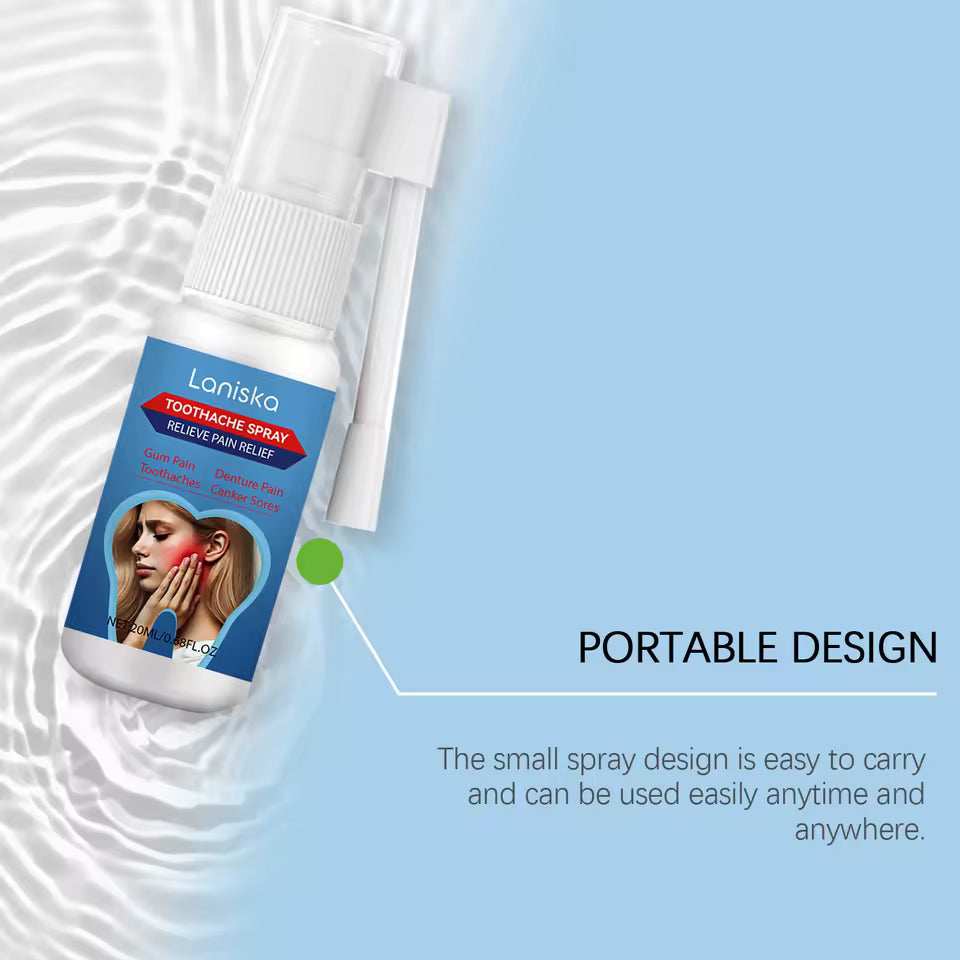 Spray pour les douleurs dentaires