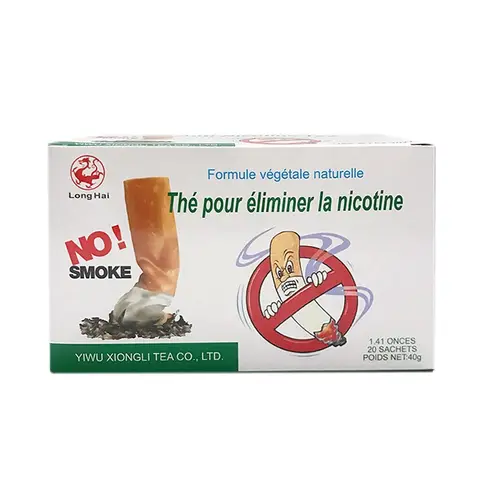 Thé pour éliminer la nicotine