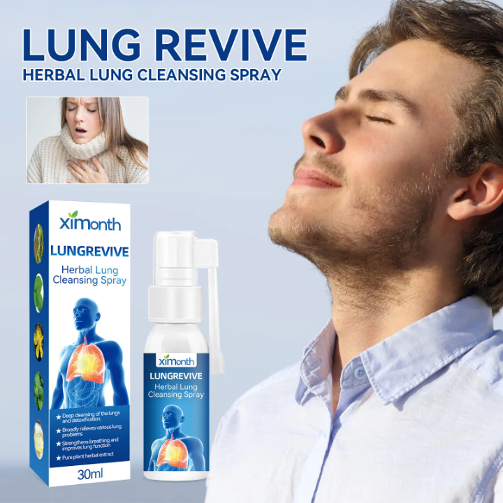 Spray purifiant pour les poumons