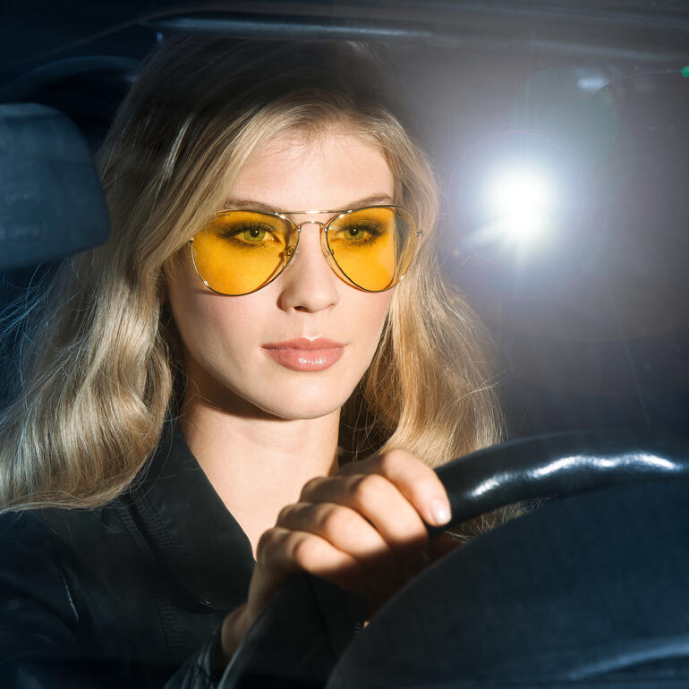 Les lunettes de conduite nocturne