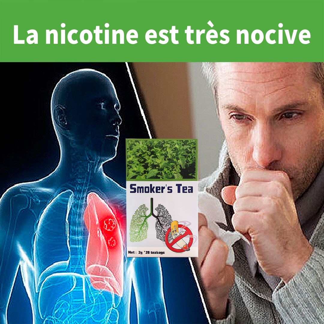 Thé Anti-tabac pour arrêter de fumée