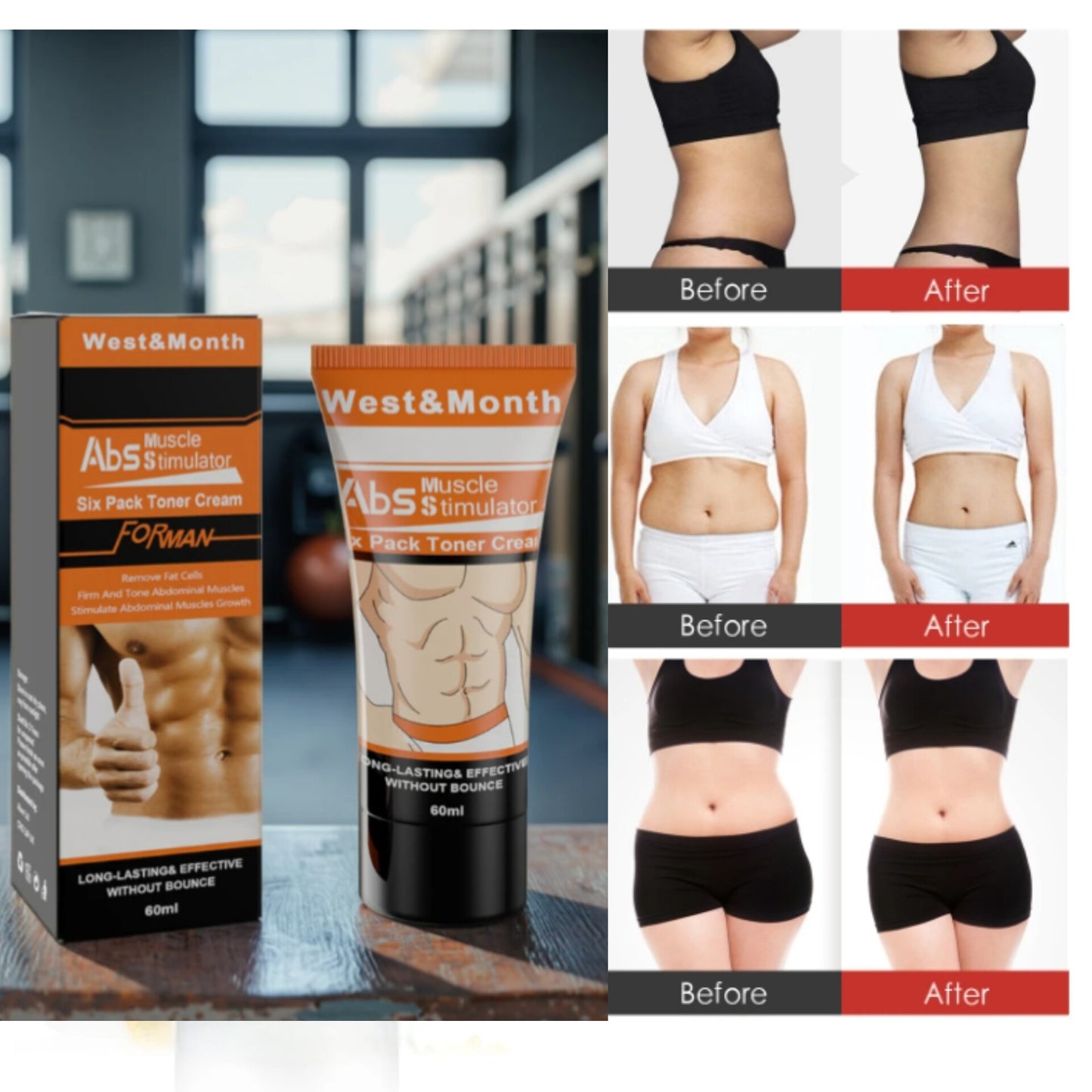 Crème amincissante pour le corps