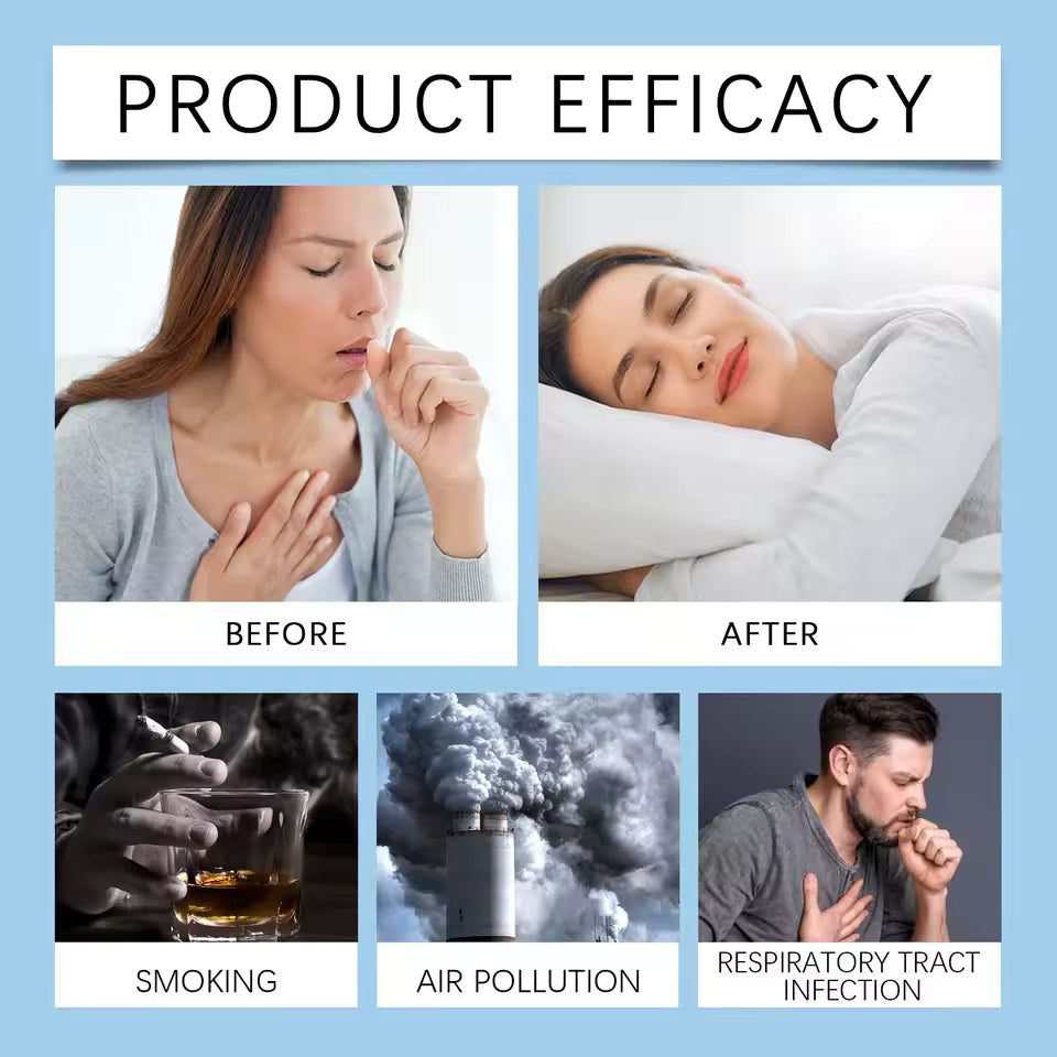 Spray nettoyant pulmonaire