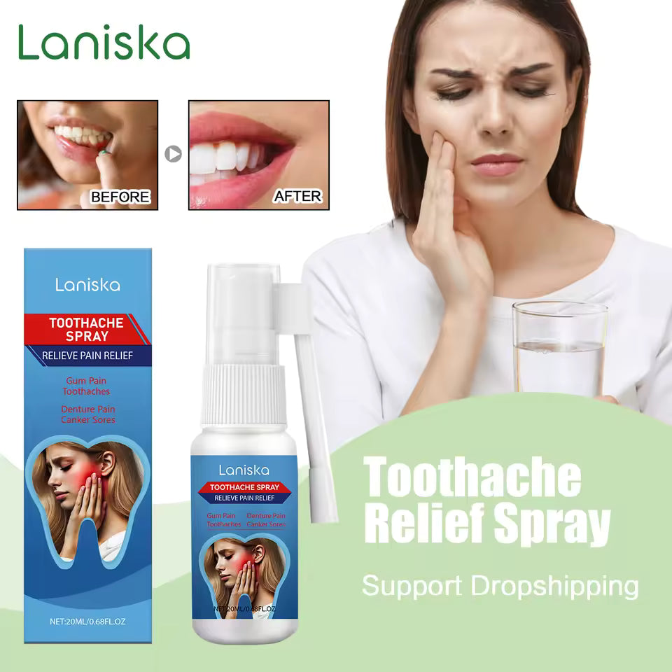 Spray pour les douleurs dentaires