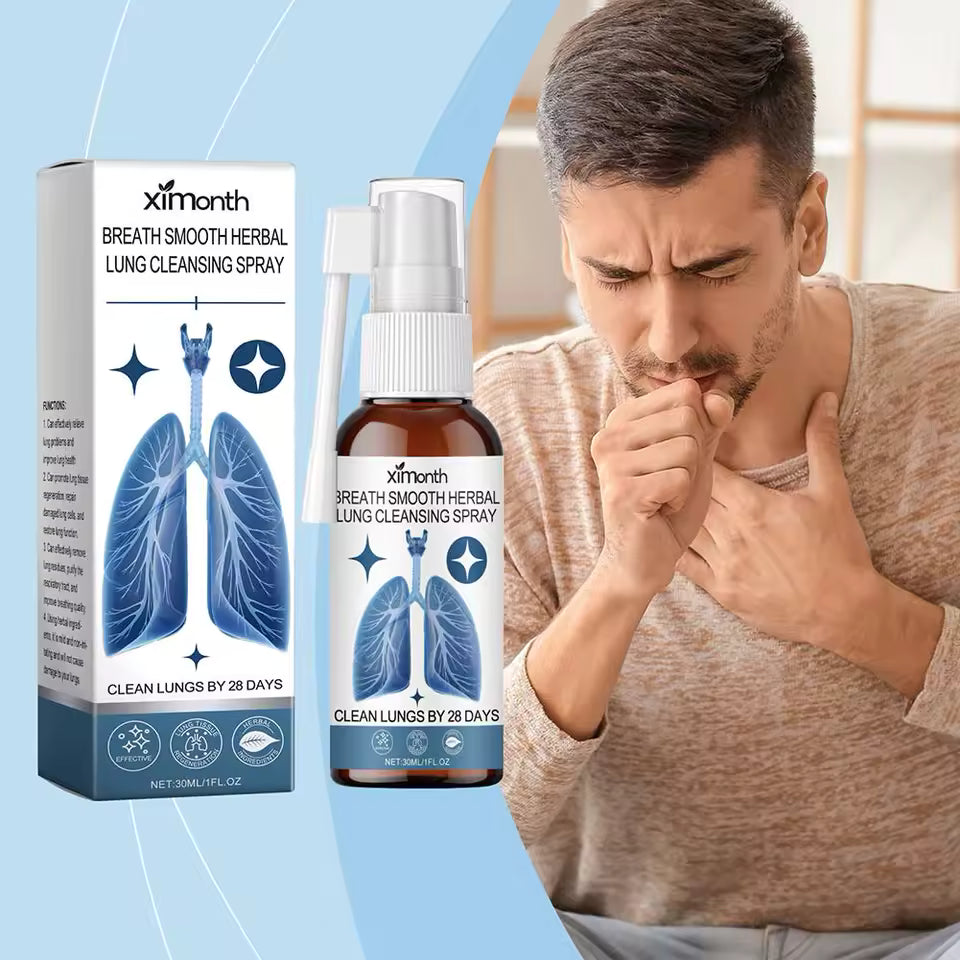 Spray nettoyant pulmonaire
